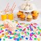 3000 Pieces Birthday Confetti Glitter Foil Happy Birthday Confetti Sprinkles Mixed Cake Balloon Star Confetti for Table Decorations Birthday Party Baby Shower DIY Crafts(60g)